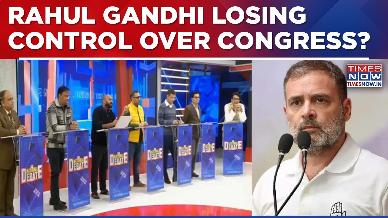 Congress Slipping Out Of Rahul Gandhi’s Grip As Crises Erupt In Karnataka & Bihar? National Debate