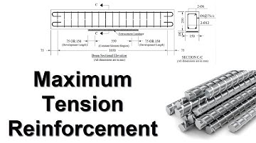 Maximum Tension Reinforcement in Beam