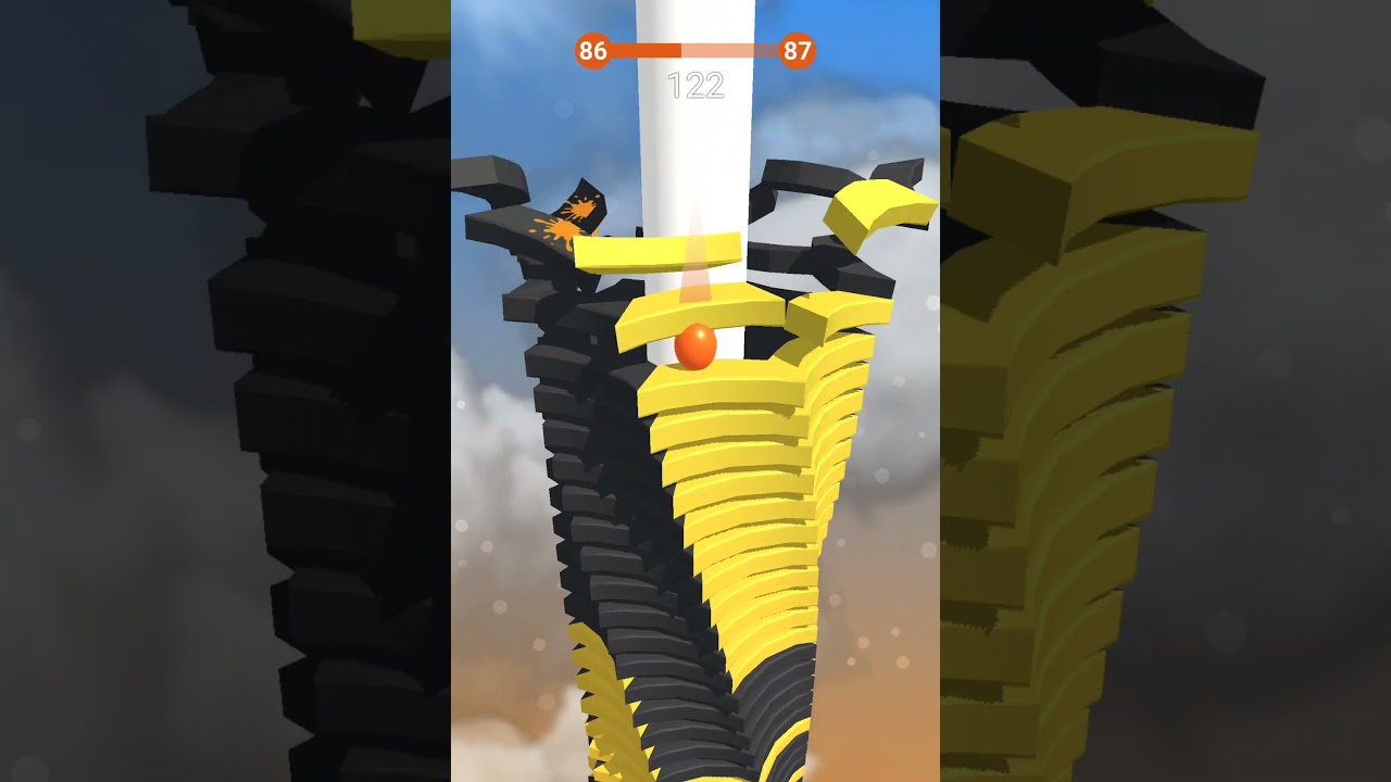 stack ball level 87 🔥 