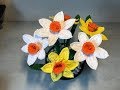 Tuto jonquilles au crochet