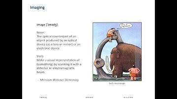 UXSS 2018 Lecture: Ian McNulty - Coherent Diffractive Imaging 1/2