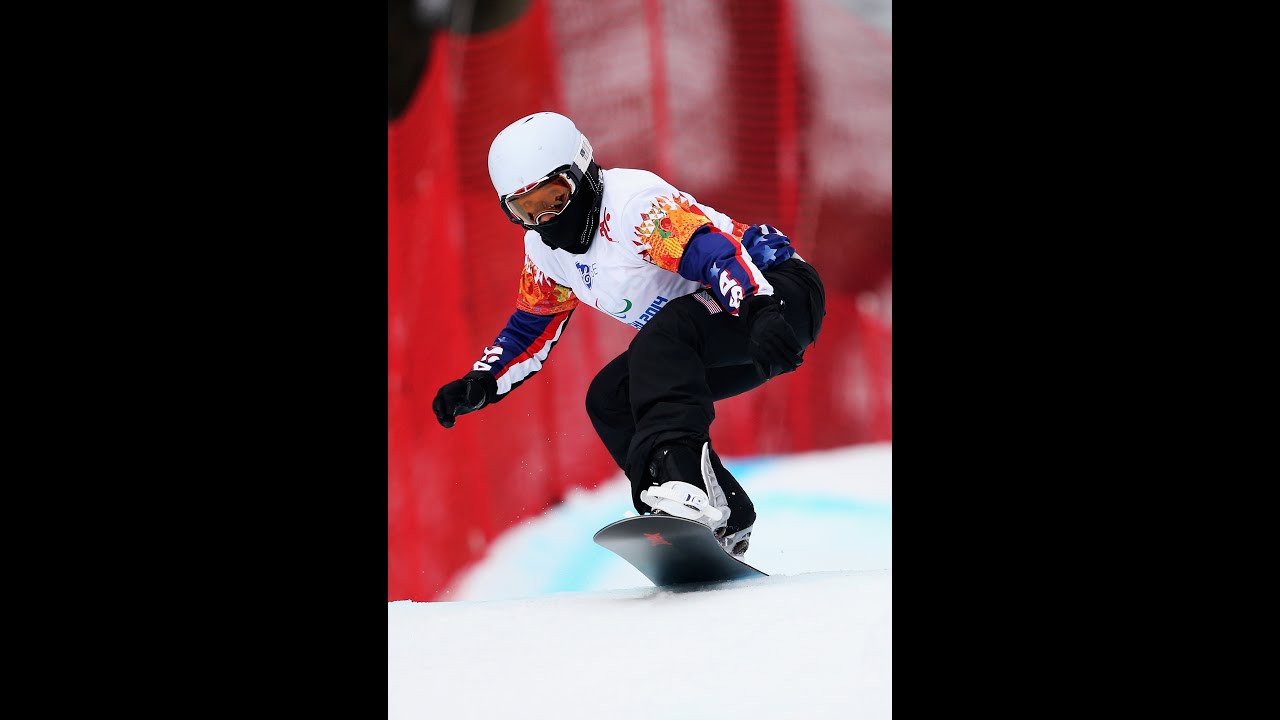 Cristina Albert (3rd run) | Women's para snowboard cross | Alpine Skiing | Sochi 2014 Paralympics