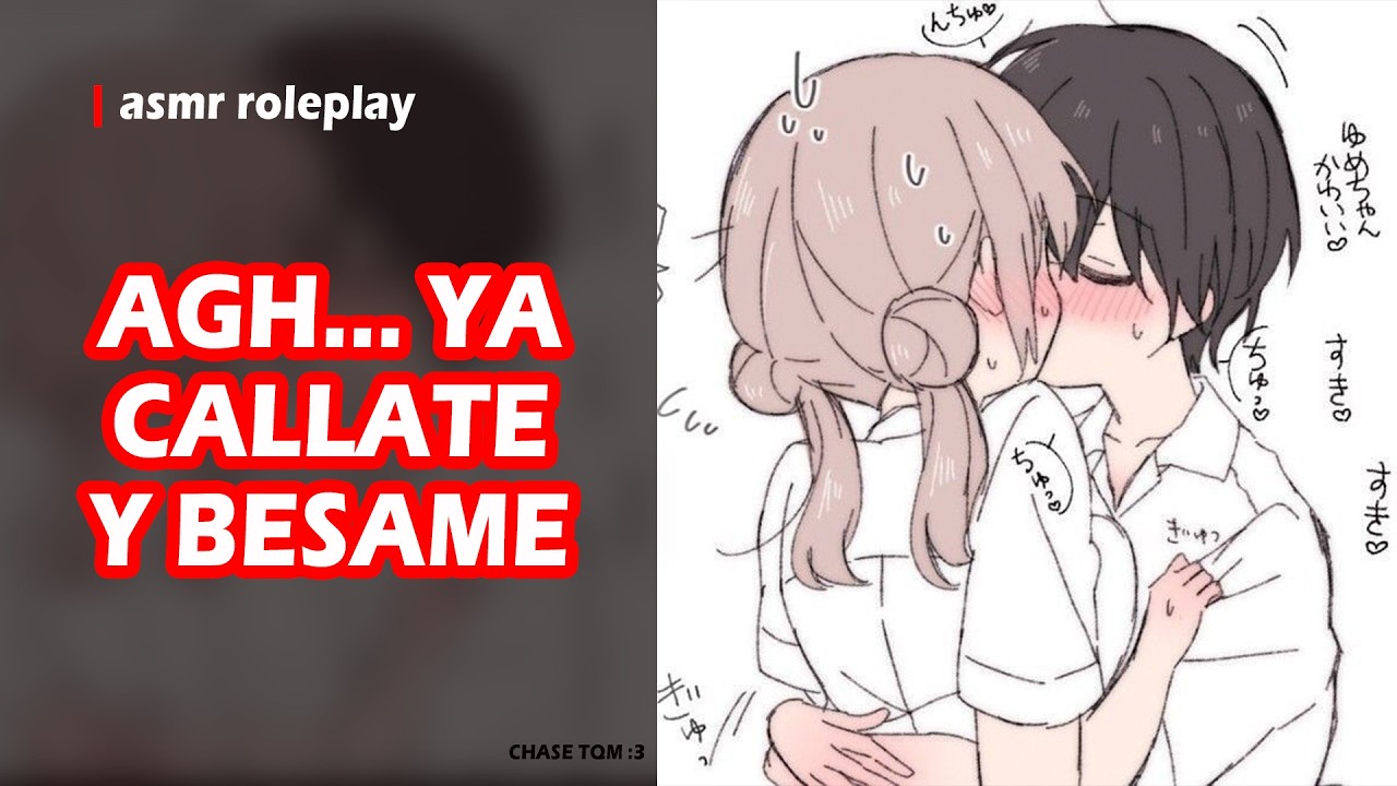 TU NOVIO te CALLA a BESOS - ASMR ANIME ROLEPLAY