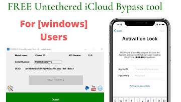 Free Untethered iCloud bypass tool for windows - auto block Updates - Erase all data & settings