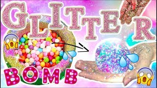 Diy Unicorn Crush Glitzer Bombe Galaxy Glitter Bomb Blumenschaum Experiment I Patdiy
