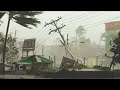 Typhoon Crising 🌀 hits Davao, Mindanao, Philippines. #shorts