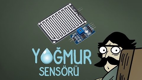 Arduino Yağmur Sensörü Kullanımı (Raindrop MH-RD)