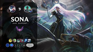 Sona Support vs Karma - EUW Master Patch 14.1