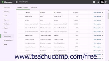 QuickBooks Online Plus 2017 Tutorial Creating and Using Other Current Assets Accounts Training