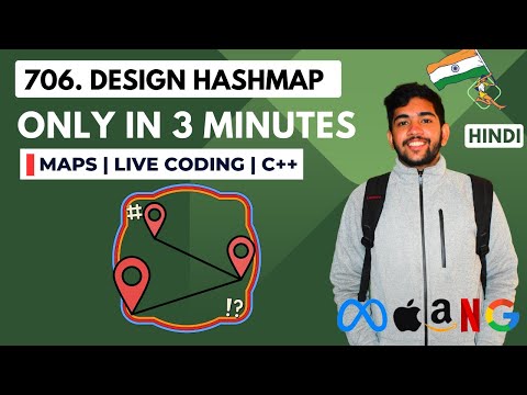 706. Design HashMap | Only in 3 minutes | Live Coding | Meta | C++ | DSA buddy |