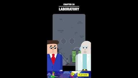 Mr Bullet. Classic. Chapter 20 - Laboratory. Levels 305 - 320. 3 Stars Walkthrough.
