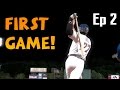 FIRST GAME!!! | Road to the Show Ep 2 | MLB The Show 17