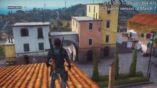 Just Cause 3 (Shadow flickering issue and fix/solution/workaround)