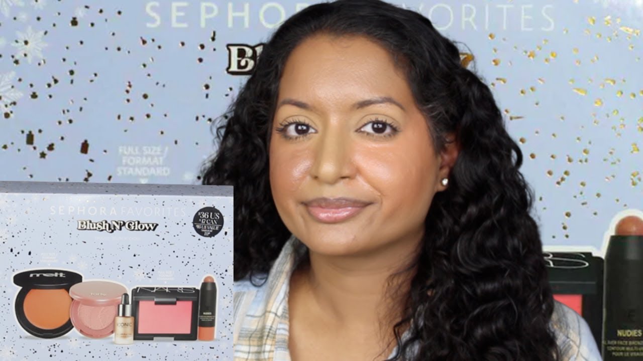 Sephora Favorites Blush N' Glow Cheek Set Review & Demo - YouTube