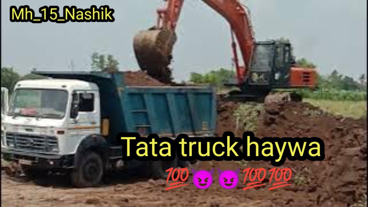 tata..haywa. ..loding ..with.jcb