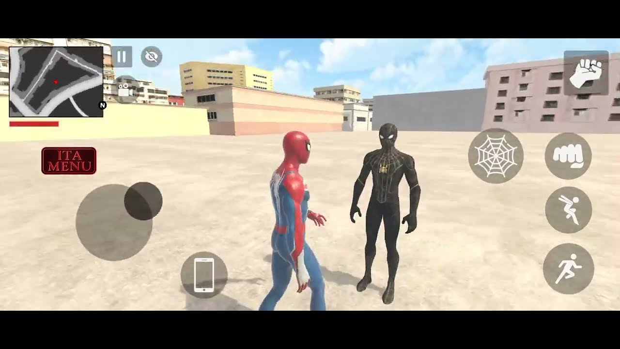 Я стал человеком-пауком в GTA финал