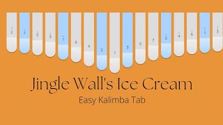 Jingle Walls Ice Cream L Kalimba Tab L Keylimba Easy