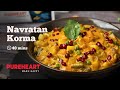 Navratan korma  restaurant style vegetarian korma  korma recipe  north indian recipes  cookd
