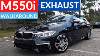 2020 BMW M550i I Walkaround I Exhaust I xDrive