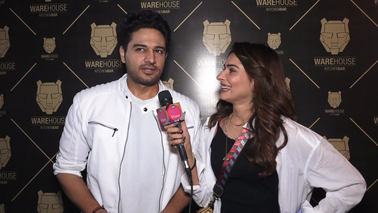 Gaurav Khanna & Aneri Vajani Exclusive Interview @ Rupali Ganguli’s Grand Birthday Celebration Party