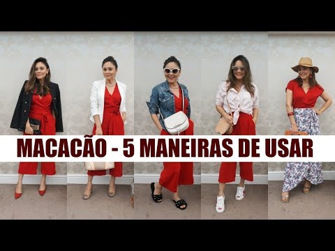 Vídeo: 3 maneiras de usar um macacão de malha