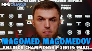 Magomed Magomedov Prepared to Get Revenge and Bellator Title All in One Shot | Bellator CS Paris