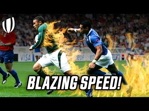 5 minutes of Bryan Habana being the fastest rugby player in the world!