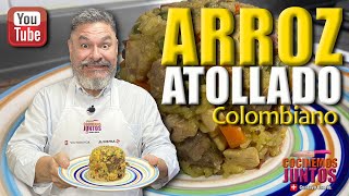 COMO HACER UN EXQUISITO ARROZ ATOLLADO COLOMBIANO, MUY RAPIDO, MUY FACIL Y MUY DIVERTIDO