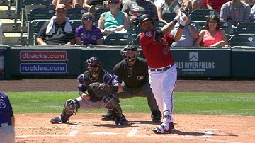 COL@ARI: Tomas launches an RBI double off the wall