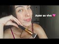 ASMR AO VIVO PRA VOCÊ DORMIR!