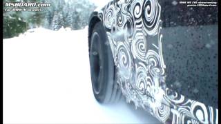 BMW M5 F10 Prototype: trailer