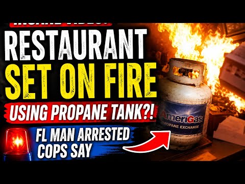 Florida Man Accused of Setting Restaurant on Fire Using Propane Tank, Police Say