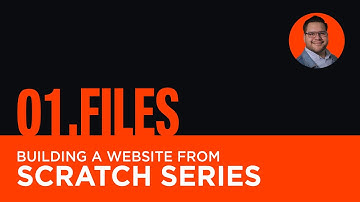 01   Folder Structure | Building A Website From Scratch Series