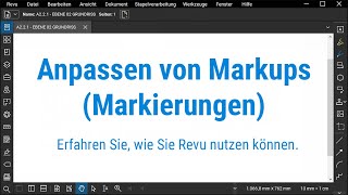 bluebeam revu: anpassen von markups (markierungen)