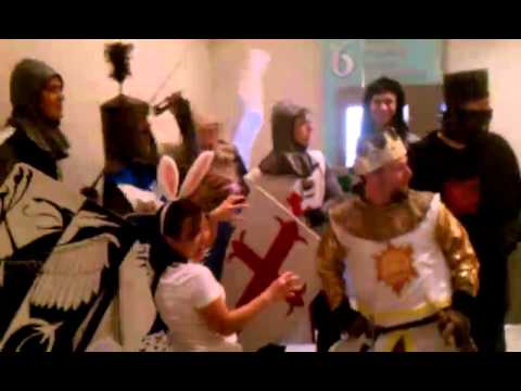 Monty Python Knights at DragconCon 2012
