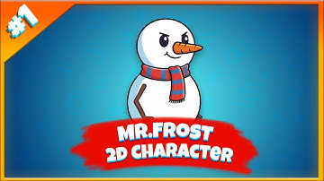 Mr Frost 2D Animated Character  #Spriter#2danimation #character#animation#indiegame#gameart#art