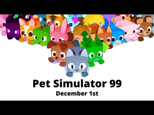 🔴 PET SIMULATOR 99 UPDATE! ROBLOX CAIU 