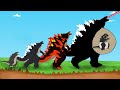 EVOLUTION of Godzilla Mom: GODZILLA PREGNANT, Godzilla Fire ++ | Godzilla Animation Cartoon