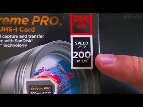 SanDisk Extreme Pro 200MB/s 256GB Unboxing