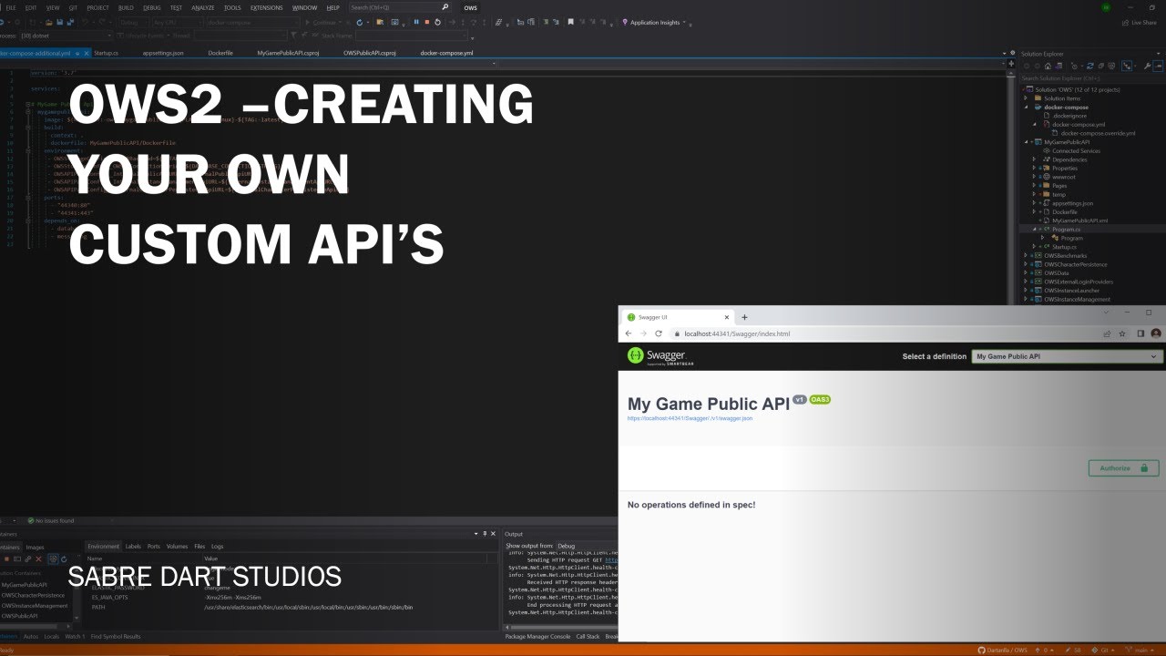 OWS 2 - Creating your own Custom API's (Part 3) - YouTube