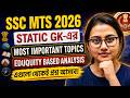SSC MTS 2026 | SSC MTS Static GK Bengali | Most Important Topics By Niti Mam