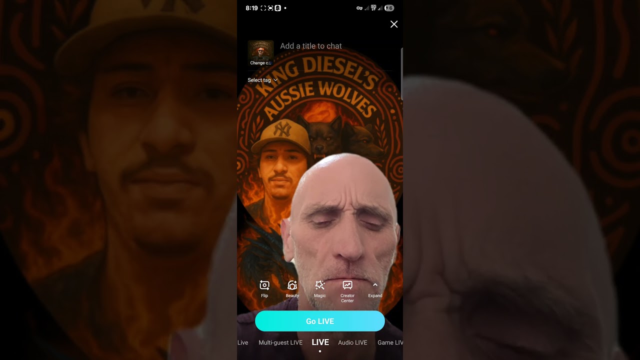 BIGO LIVE MY AGENCY  KING DEISEL AUSSIE WOLVES AGENCY IM HR MANAGER OF AUSSIE WOLVES GROUP