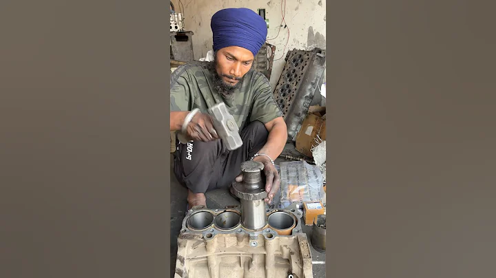 How to sleeve fitting #shortsfeed #automobile #car #clarence #cleaning #maruti #ford #machine #rust