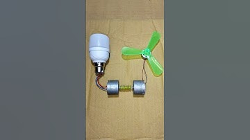 Electricity Creating With Rope Pulling Double Dynamo Generator #dcmotor #tech #shorts #project