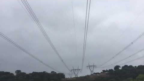 Noise of corona discharge from high voltage power line