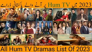 Hum Tv Stani Dramas 2023All Hum Tv Dramas List 2023Five Drama