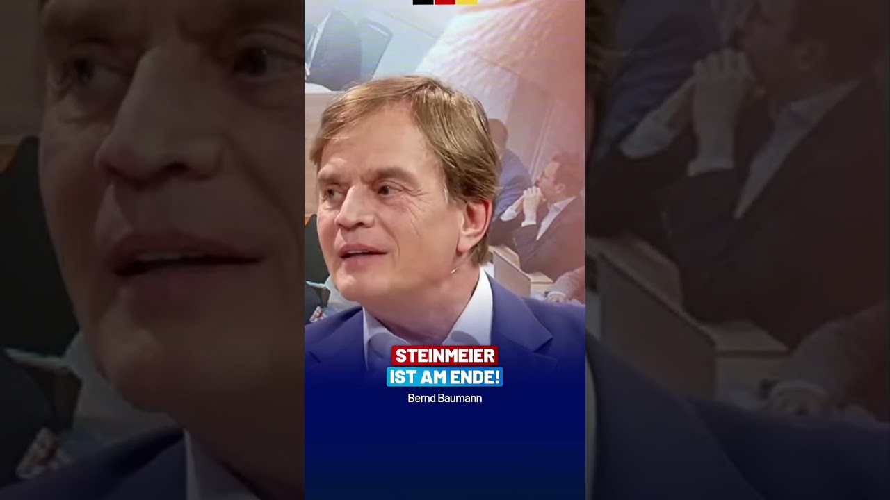 Bernd Baumann reagiert auf Entgleisung von Steinmeier! - AfD-Fraktion im Bundestag
