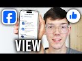 How To View Liked Posts On Facebook - Step By Step
