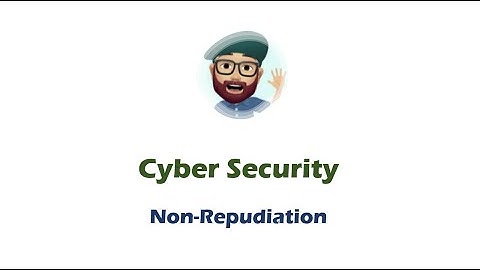 Non Repudiation