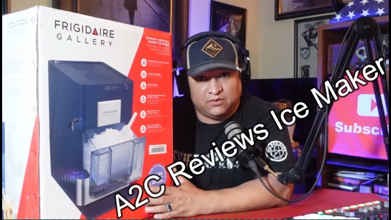 A2C Unboxing and Reviewing Frigidaire Gallery Ice Maker YouTube